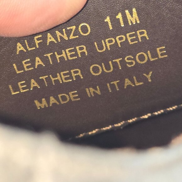 Bruno Magli Italy Gray Leather Double Monk Strap Loafers Men size 11 Dress Shoes - Picture 8 of 12